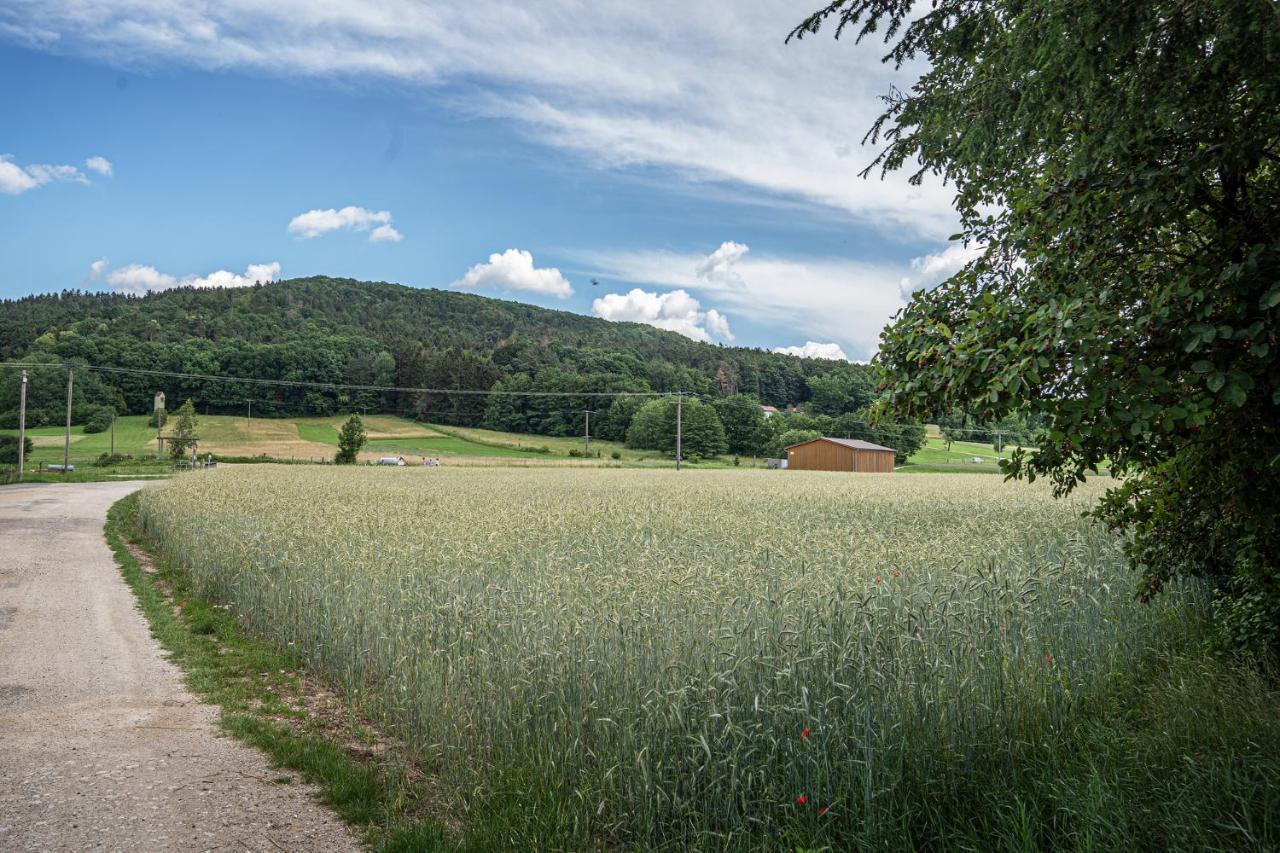 Bleibe Am Moritzberg Lägenhet Haimendorf Exteriör bild